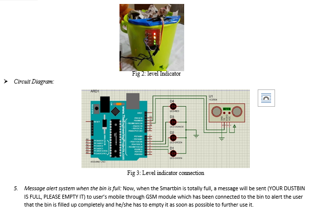 Design and Fabrication of IOT based Smart Dustbin