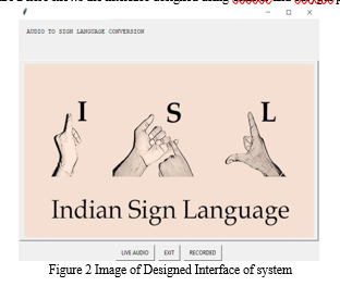 Audio to Sign Language Converter