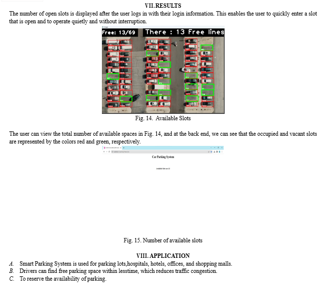 Smart Parking System using Python and OpenCV